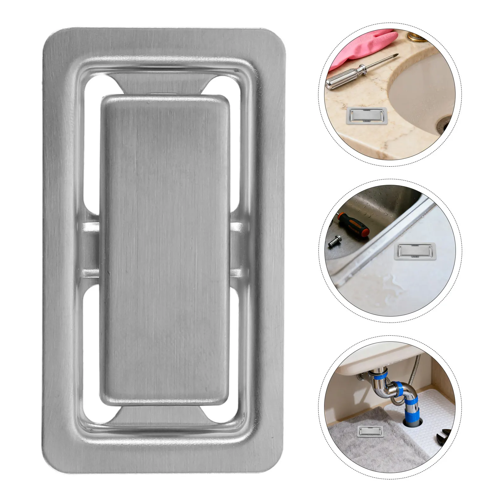 Sink Overflow Cover Kitchen Sink Bath Tub Trim Overflow Drain Cover Hole Insert Cap For Kitchen Bathroom Washbasins Drain Ring