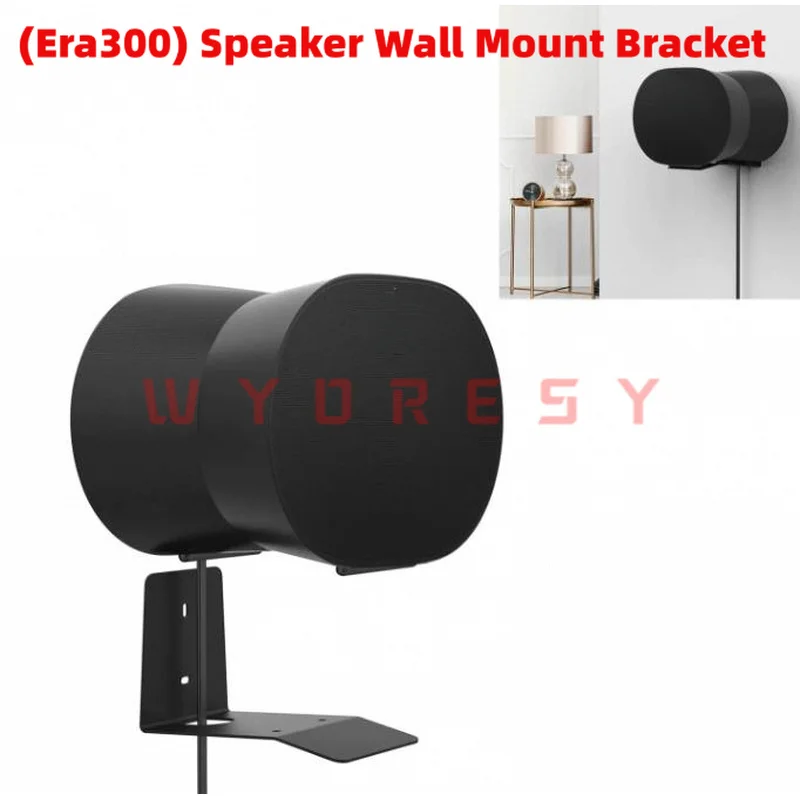 For Sonos (Era300) Speaker Wall Mount Bracket Solid Frame Secure WiFi Surround Speaker Unit And Prevent Shift Heavy Duty Stable