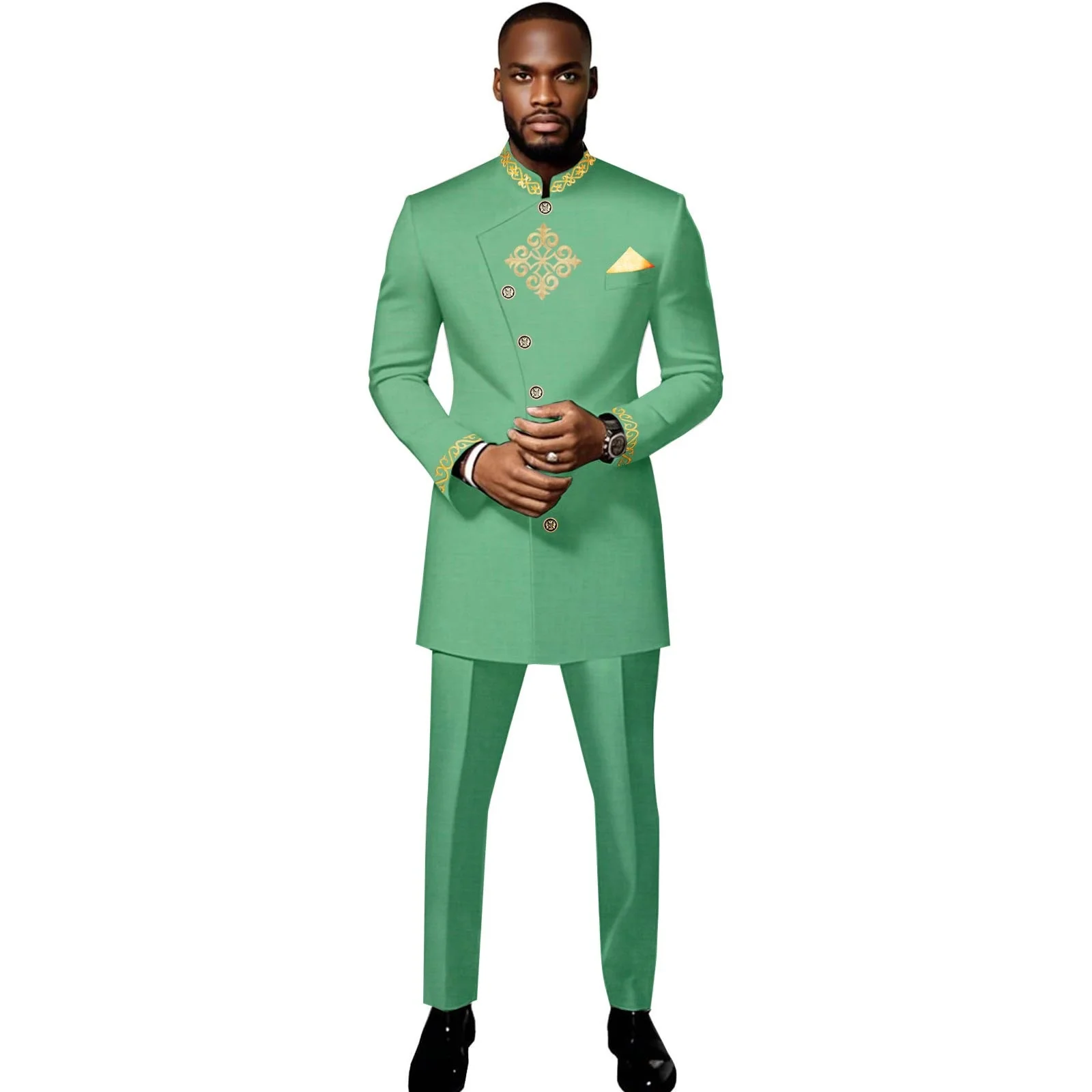 بدلة رجالية عنابي 2 قطعة سترة واحدة الصدر بدلة سهرة لحفلات الزفاف على الطراز الهندي بدلة رجالية أنيقة XS-6XL