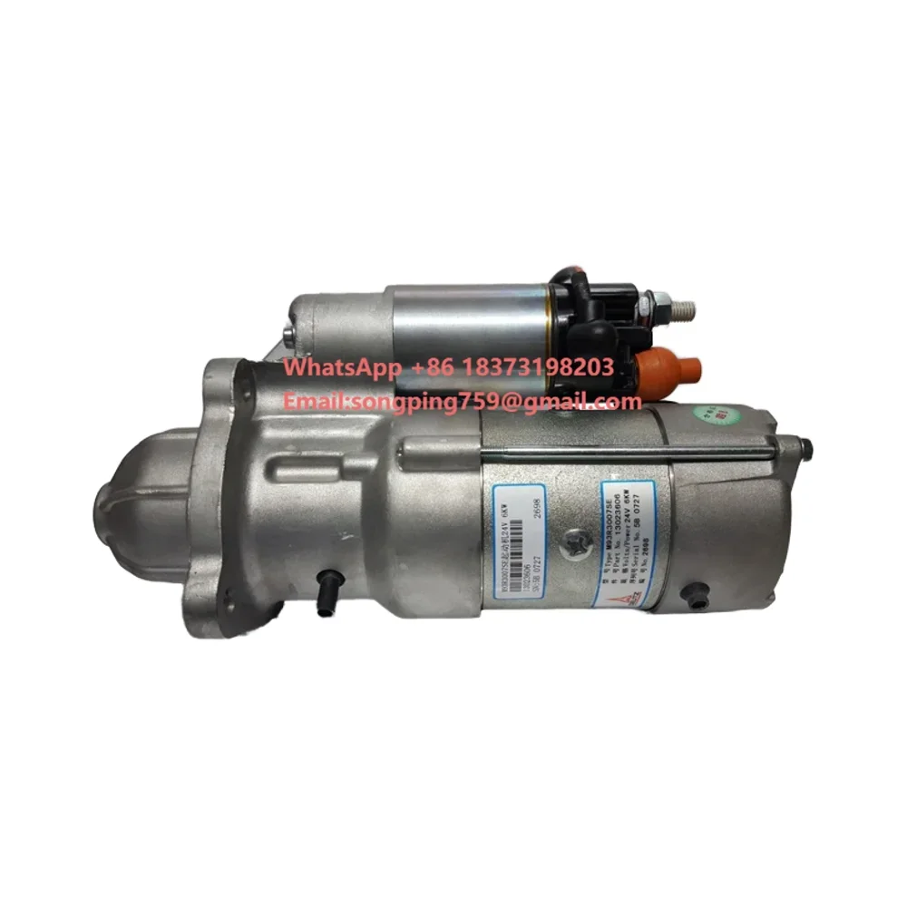 M93R3007SE Weichai 24V Starter Motor 13023606 OEM QDJ2771 for TBD226B Engine Construction Machinery Genuine Parts