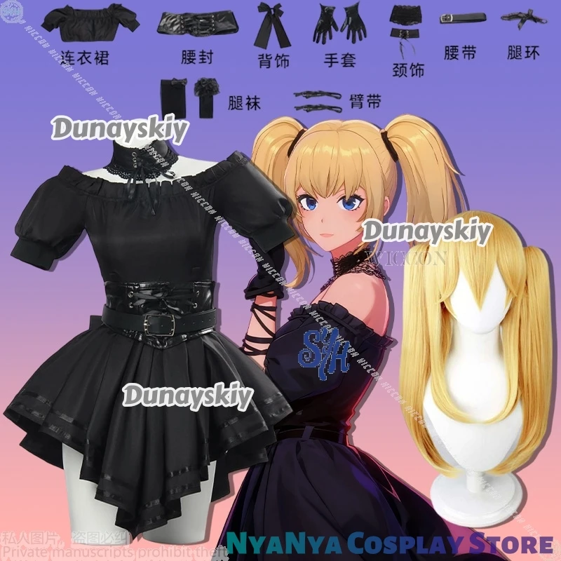 

Ani Girlfriend Косплей Gorrkk Аниме π로윈 의상 Черное кружево Лолита Kawaii Jirai Kei Девушки Гот Сексуальное мини-Нижнее белье Хэллоуин Вечеринка