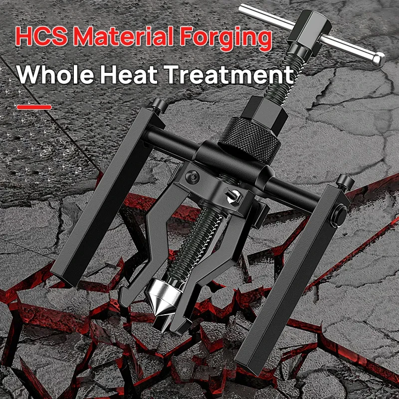 Auto Inner Bearing Puller Inner Hole Bearing Removal Tool 3 Claw Pull Out Wheel Puller Multi-function Inner Ring Puller