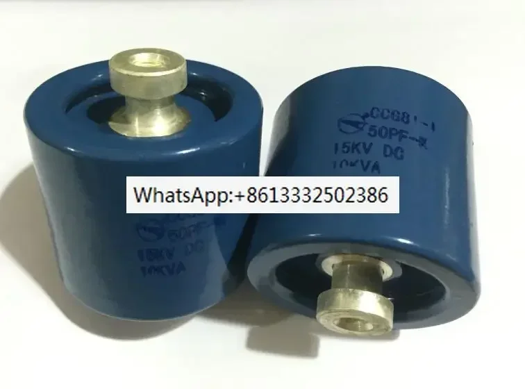 

2 шт., круглая керамика, фарфоровая высокочастотная машина, новое оригинальное высоковольтное CCG81-1, 50PF-K, 15 кВ, 10 кВА