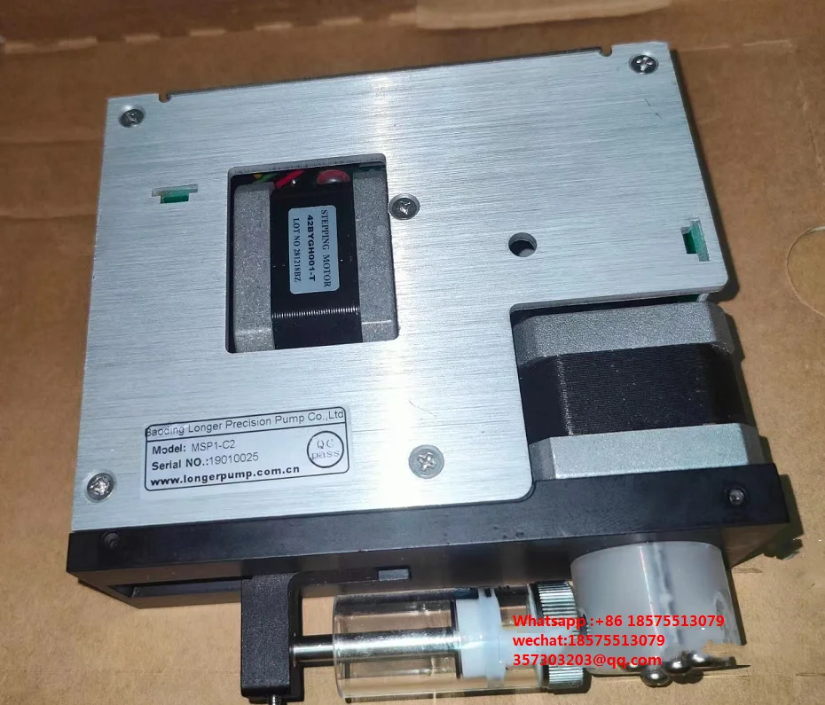 For Yuxing MSP1-C2 CODmn Injection Pump, Permanganate Water Quality Online Analyzer Syringe 19010025