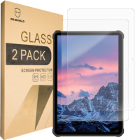 Mr.Shield [2-Pack] Screen Protector For Oukitel RT1 Tablet, 10.1 Inch [Tempered Glass] [Japan Glass with 9H Hardness]