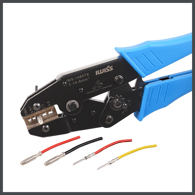 IWISS IWS-1460 Terminal CRIMPING คีม Hardin SIBBs PIN HD/HDD/HEE Connector CRIMPING คีม