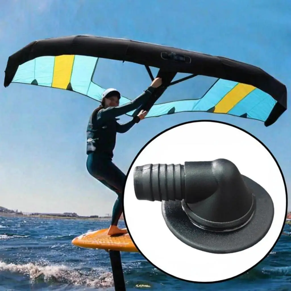 Surfing Kite Pump Valve Replacement PVC Kitesurfing Kite Valve for Bladder Repairing Water Sports Outdoor Activities Beginners