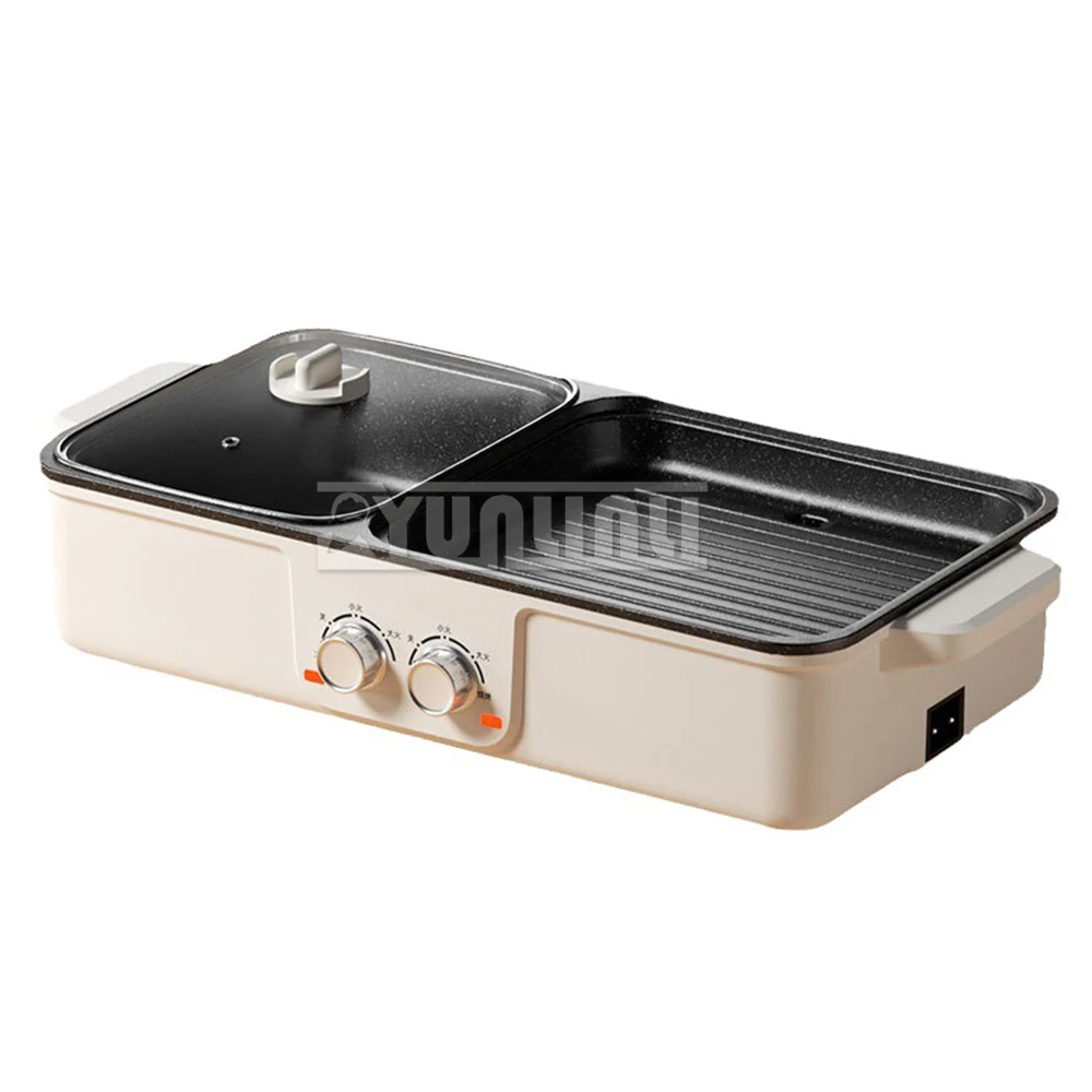 

Elektro Grill Household Hot Pot BarbecueMachine Electric Cooking Pot Assadeira Eletrica