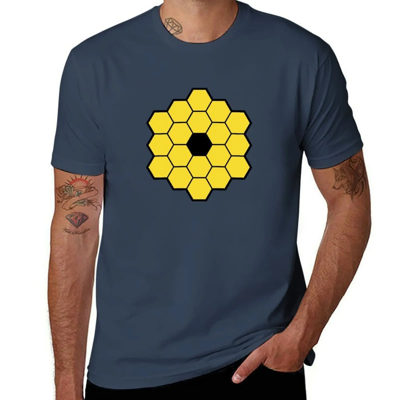 

JWST James Webb Space Telescope T-Shirt Durable Work Wear T-Shirt