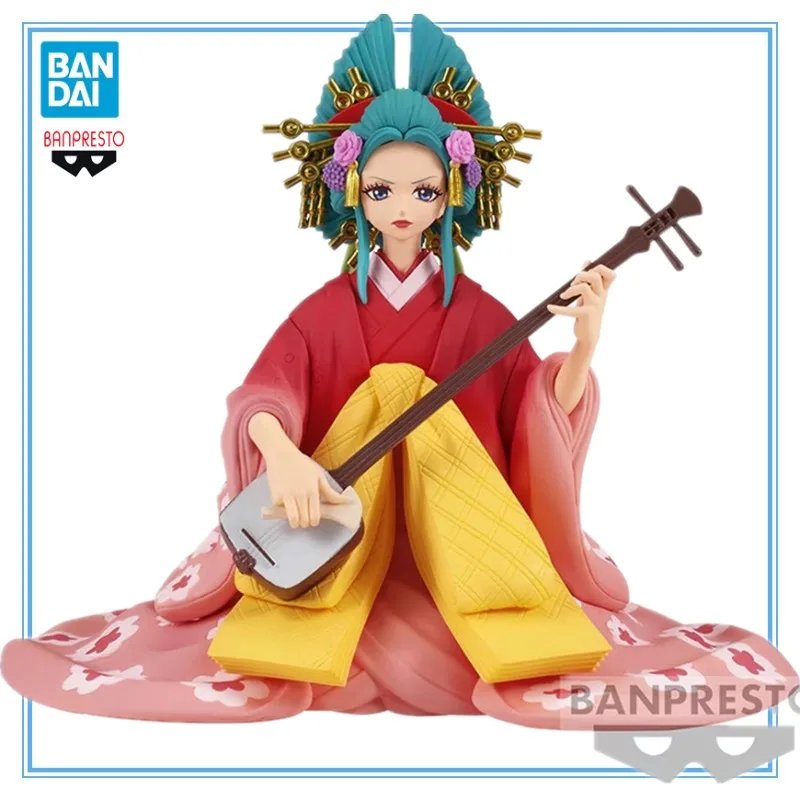 

Bandai Original BANPRESTO Anime One Piece Kozuki Hiyori Figures DXF THE GRANDLINE LADY EXTRA KOMURASAKI PVC Action Figure Toys