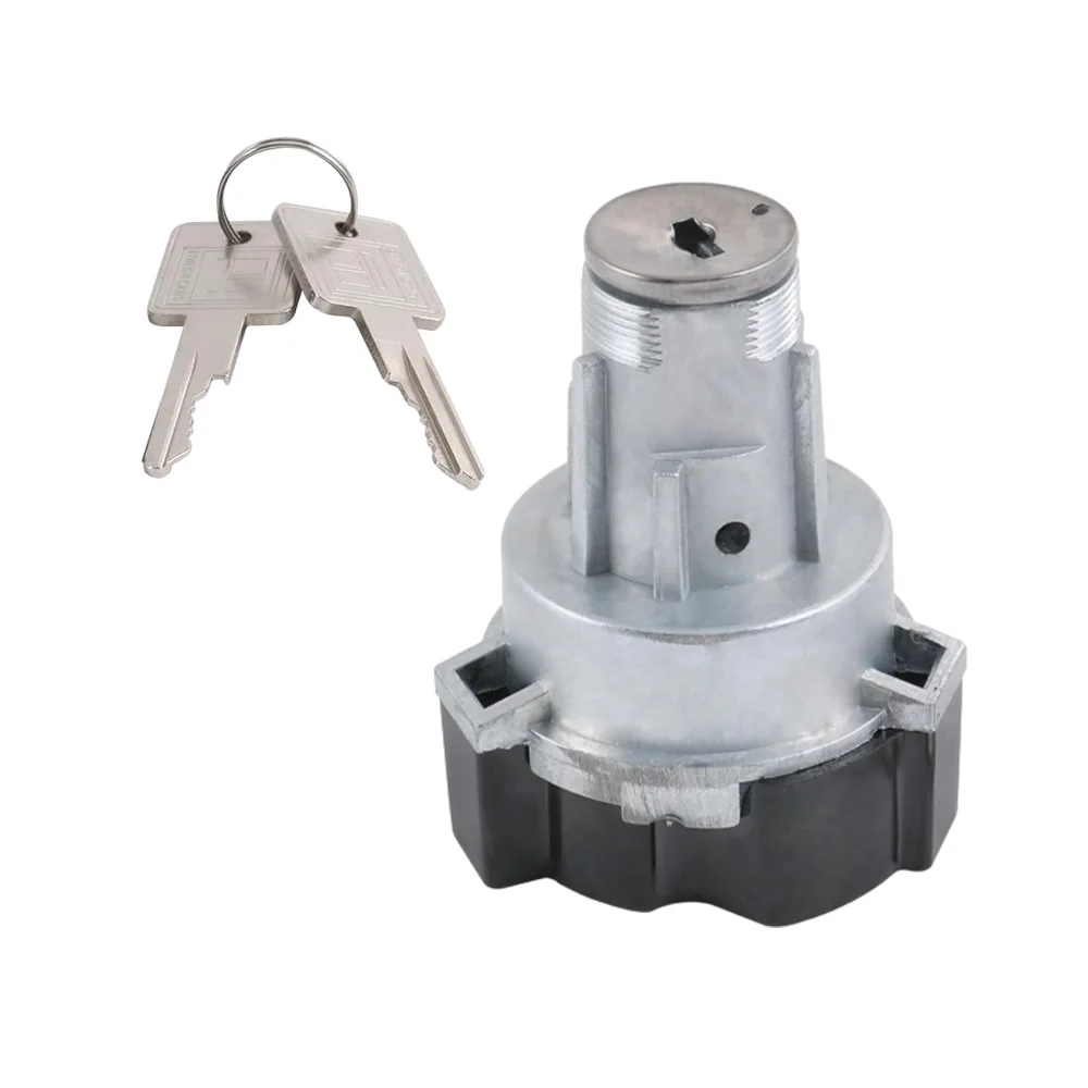 Interruptor de arranque del cilindro de cerradura de encendido con 2 llaves 7 pines 1116683 para Chevrolet C10 Suburban 1967–1969, 1972
