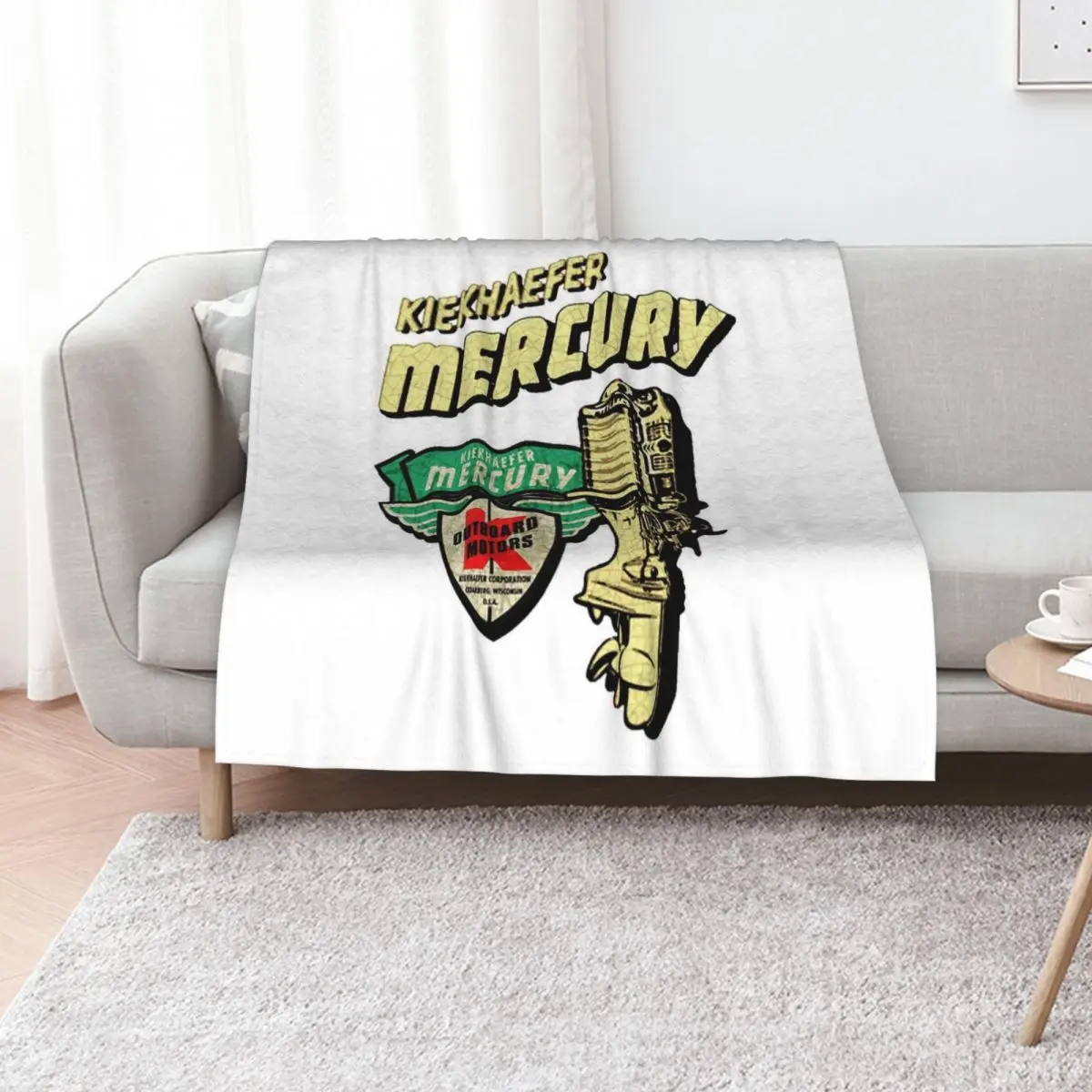 Mercury vintage Outboard Motors Throw Blanket Summer Beddings sofa bed Kid'S Luxury Designer Sleeping Bag Cute Blankets