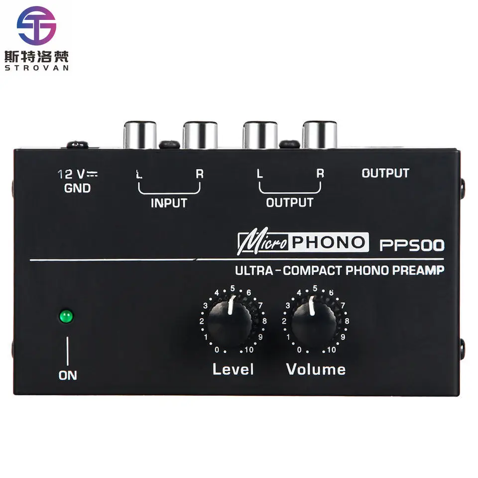 

PP500 4 Channels Mini Stereo Audio Headphone Amplifier For Earphone Electric Piano