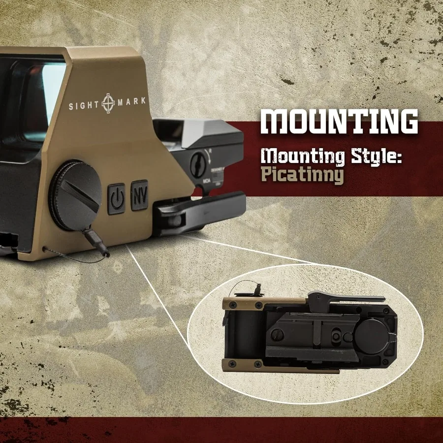 กล้องเล็ง Ultra Shot ASpec สำหรับการยิงเป้าแม่นยำและการจับเป้าอย่างรวดเร็วในการฝึกยุทธวิธีการล่าสัตว์และกิจกรรมกลางแจ้ง