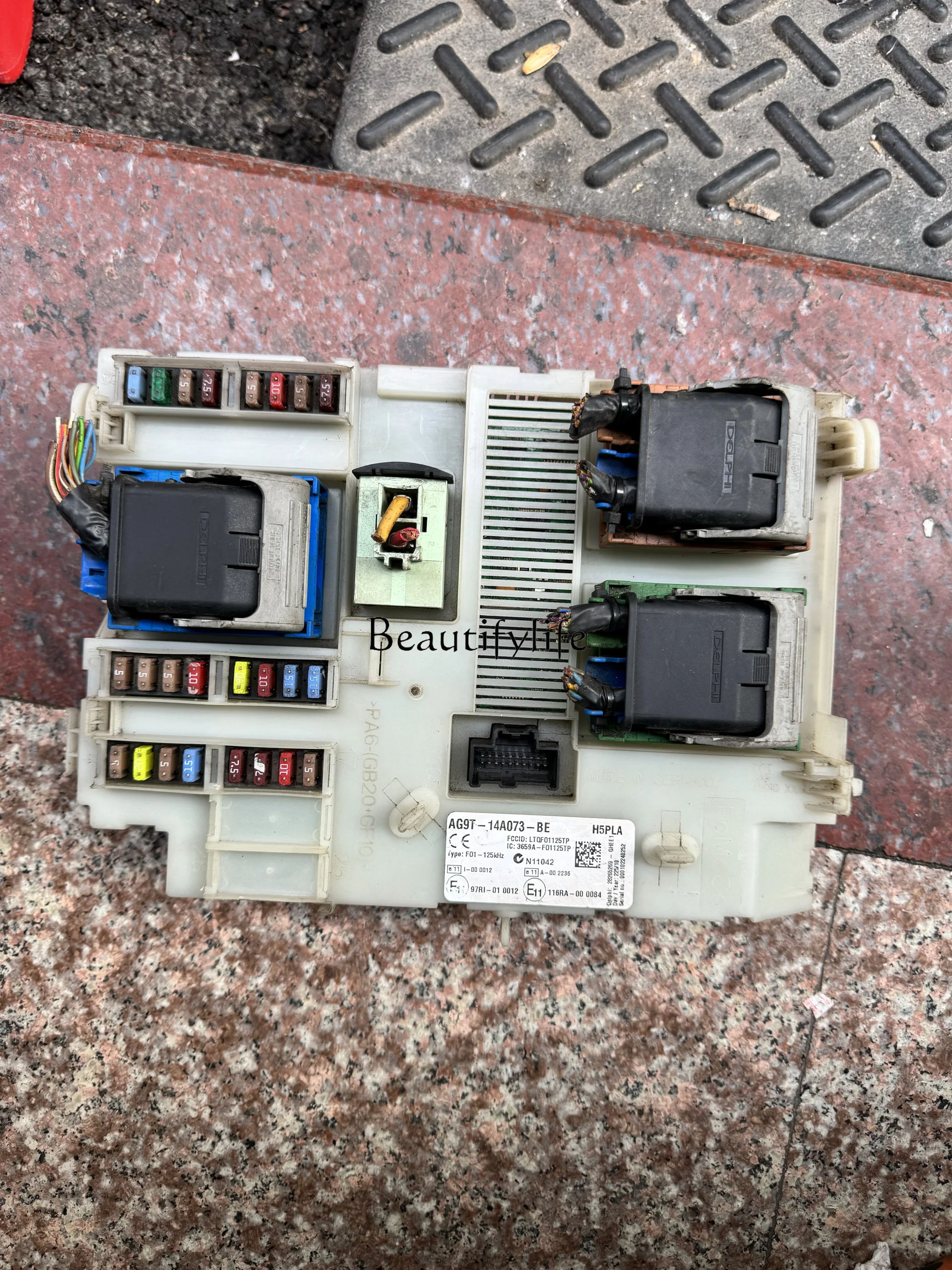 

Fuse box body computer board AG9T BG9T-14A073-BL BH BK BE