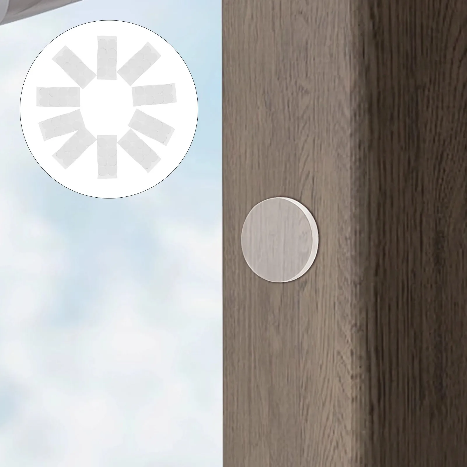 80 قطعة منصات مضادة للانزلاق الفواصل الوفير واضحة لطاولة زجاجية خزانة أثاث حماية سدادات شفافة متينة