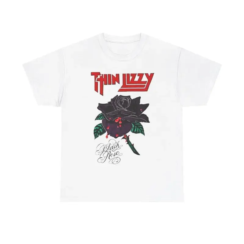 1979 Thin Lizzy The Black Rose Rare Vintage Double Sided TShirt
