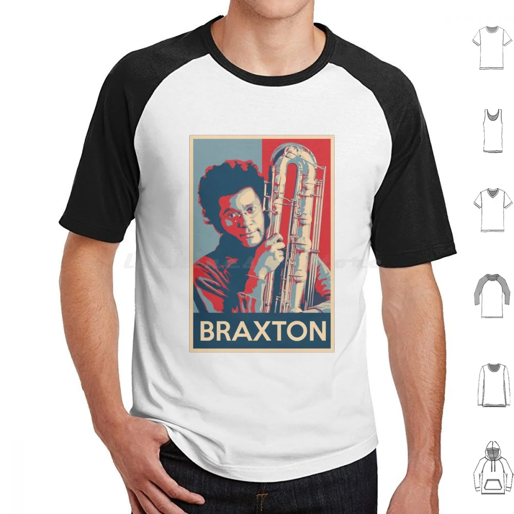 Anthony Braxton Hope Poster-Greats Of Jazz History T Shirt 6xl Cotton Cool Tee Music Jazz Jazz History Greats Of Jazz Musician