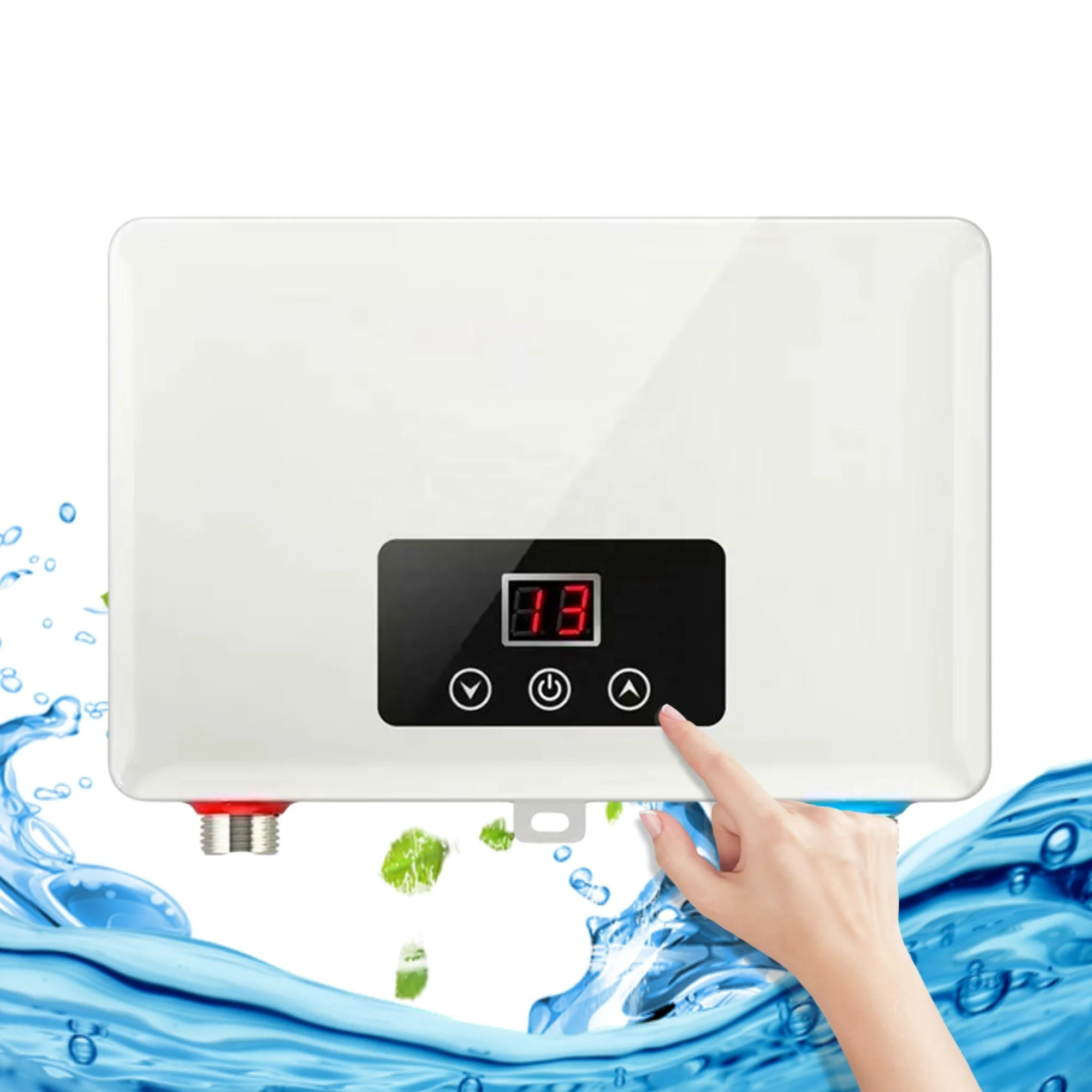 

5.5KW Mini Water Heater Bathroom Electric Bathing Heater Hot Water Heater