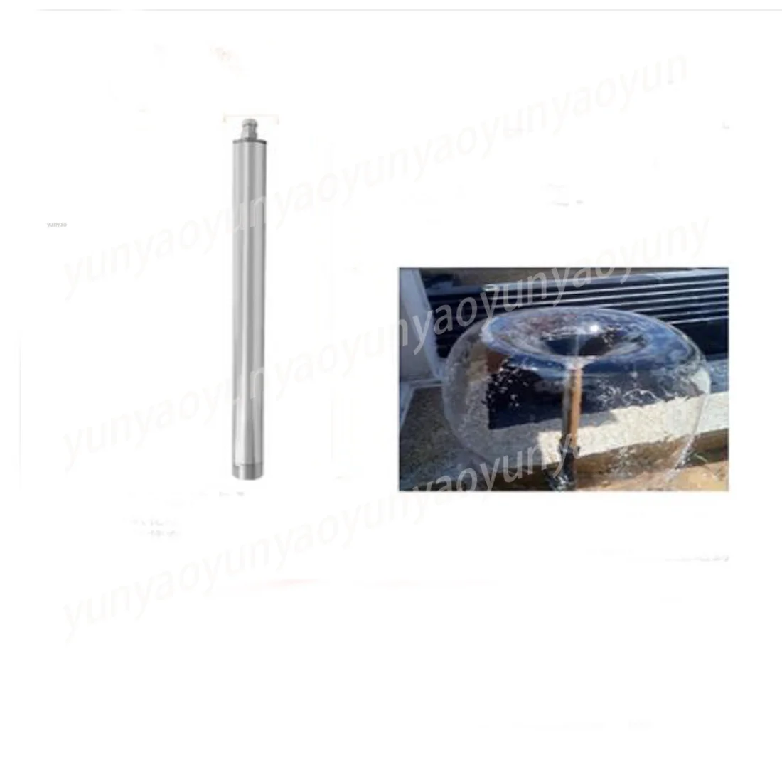 

Hemisphere Fan‑Shaped Fountain Nozzle Mushroom Style Ice Tower Yongquan Three‑Way Water Outlet for Landscape Irrigation
