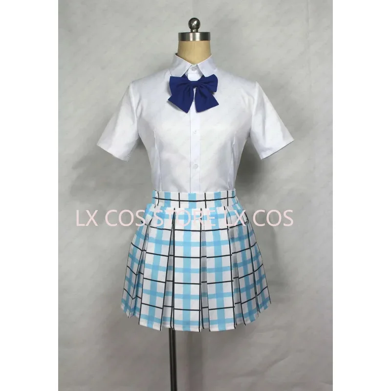 الصامت أنيمي صوت Koe no Katachi شكل الضوء فستان موحد تأثيري حلي خياط صنع #3