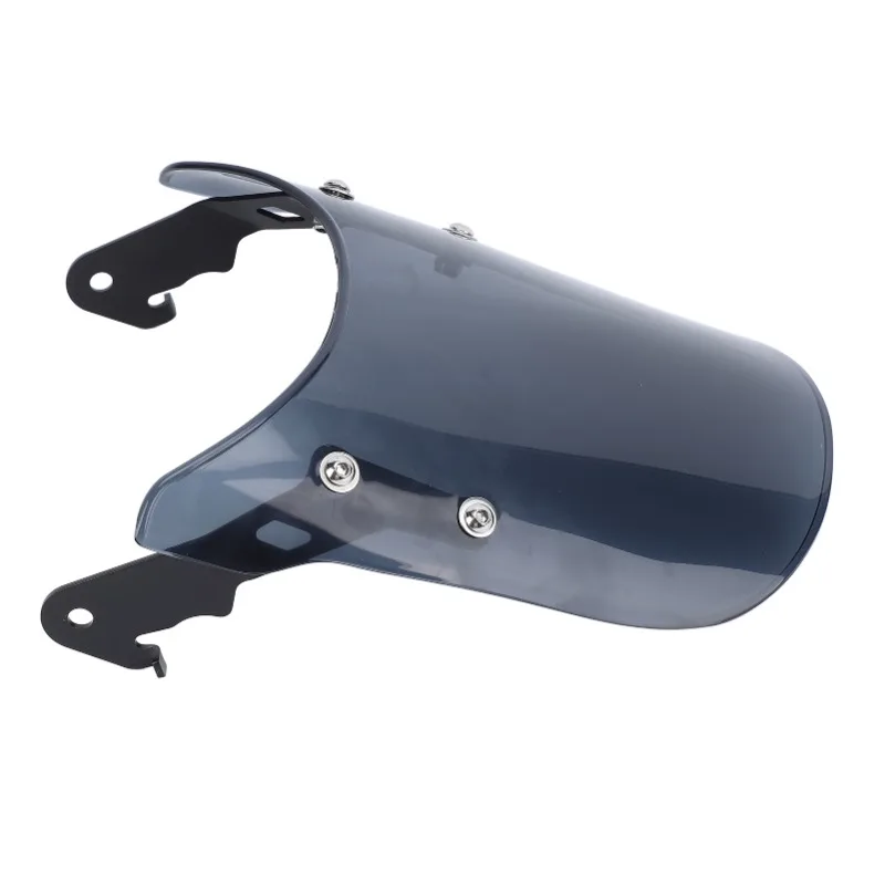

Motorcycle Windshield Deflectors - Lowers Wind Resistance, Fairing-Mounted Design, Smoky Grey - Fits Eliminator 400, 450, 500 -