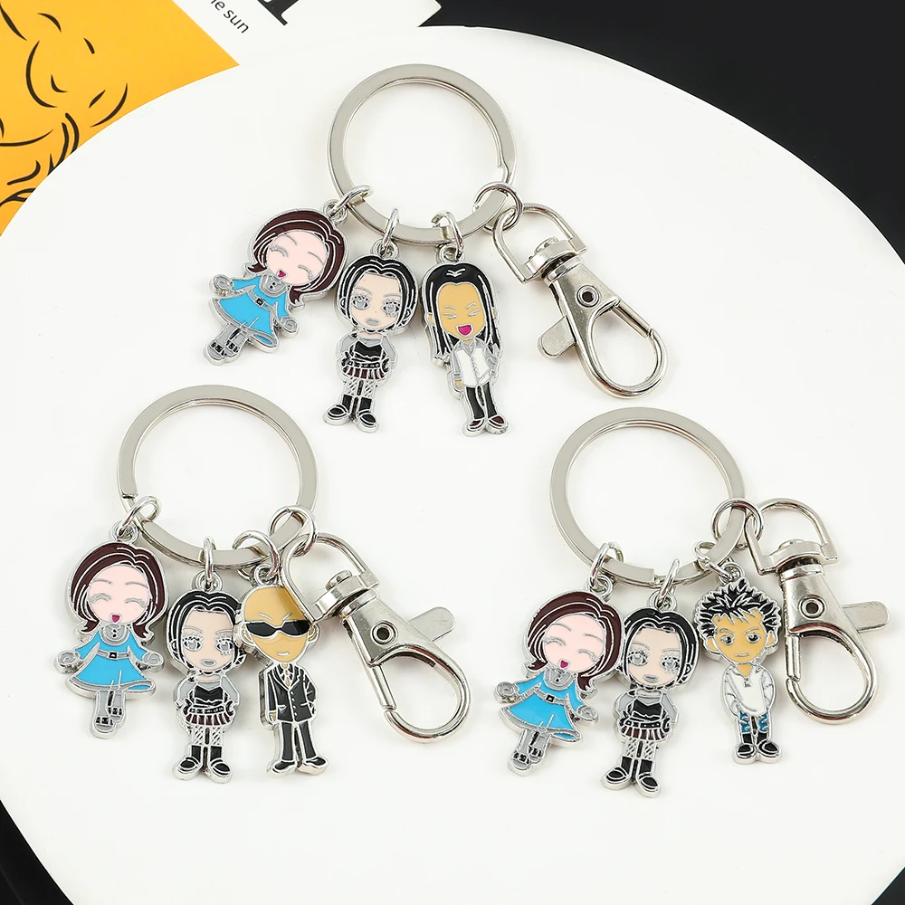 Anime Osaki Nana Takagi Yasushi Takumi Ichinose Honjo Ren Komatsu Nana Cartoon Figure Keychain Keyring Pendant Fans Gift