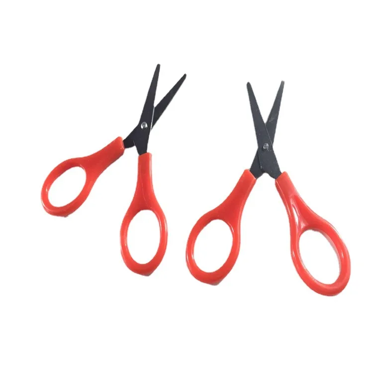 10pcs Small Scissors For Sewing Nails Nose Hair Trimming Accessories Student Safety Hand Scissors Office And Study Supplies