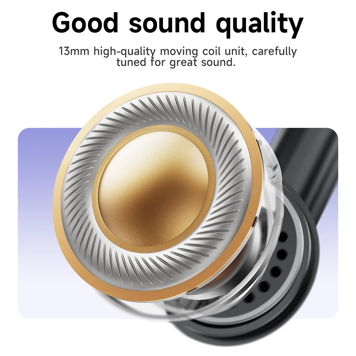 HOCO EQ32 Bluetooth 6.0 Headset Wireless Sport Earphones APP Control Stereo Earbud with Microphone for Phone Call Hifi Headphone view 4