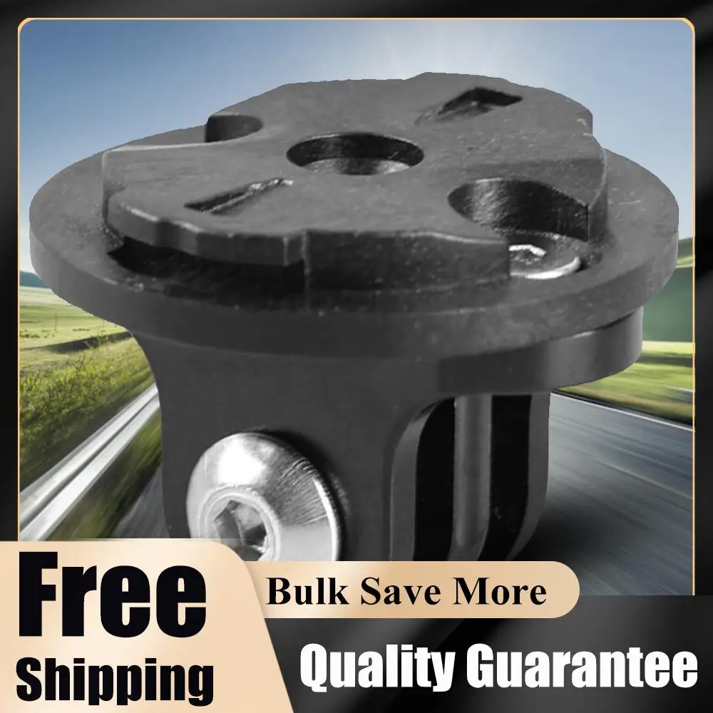 Bike Sport Camera Mount Aluminum Alloy Bicycle Computer Holder Base Stable Bicycle Camera Light Mount for Garmin Edge Interface