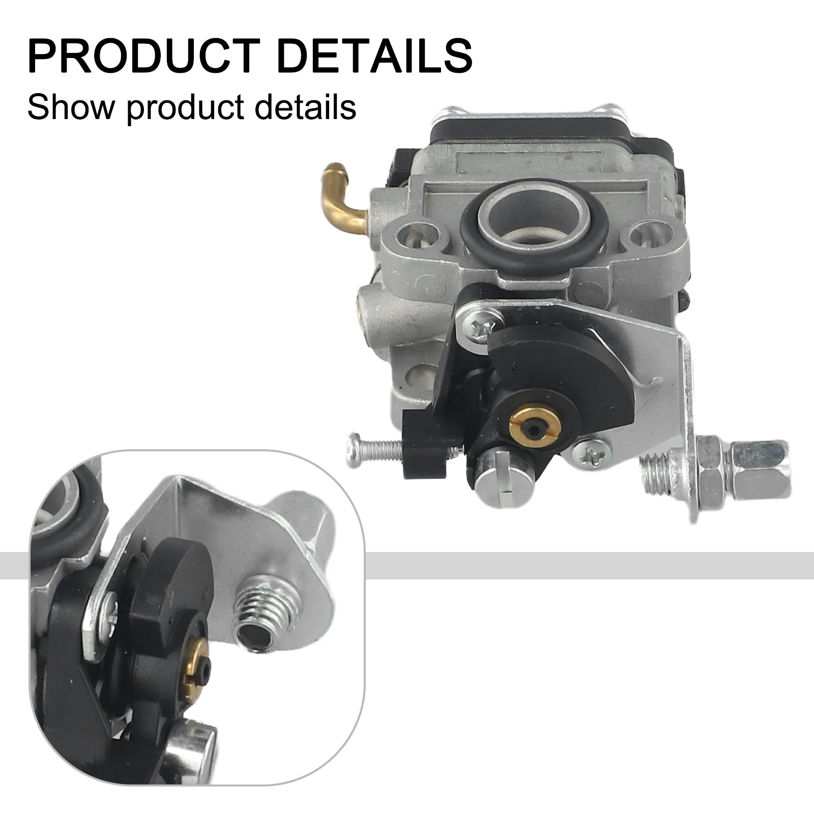 9mm 26cc 4 tempos carburador carb para vários aparadores de sebes cortador de escova motosserra cortador de escova