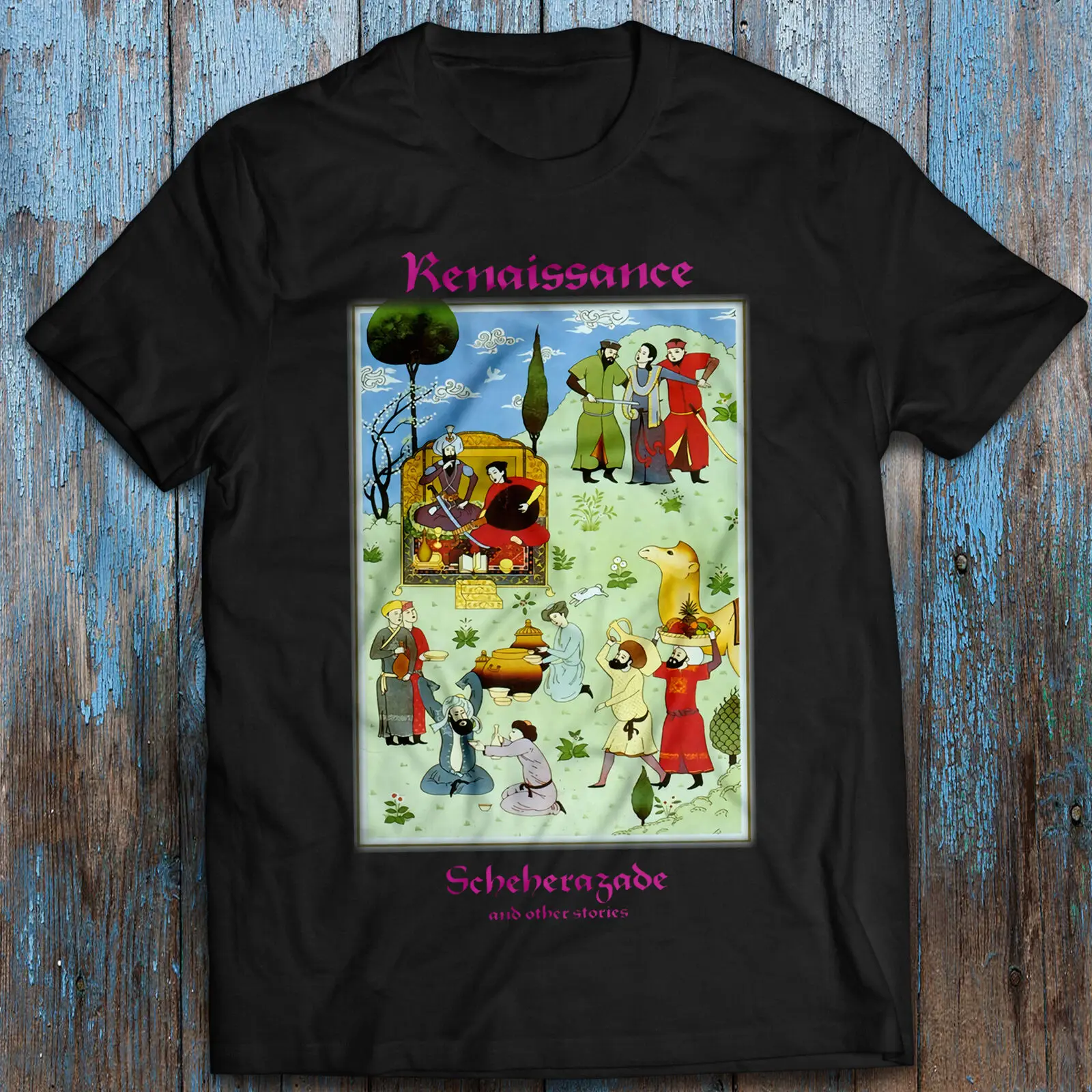 Rock Scheherazade and Other Stories Cotton T-Shirt Renaissance Tee Annie Haslam