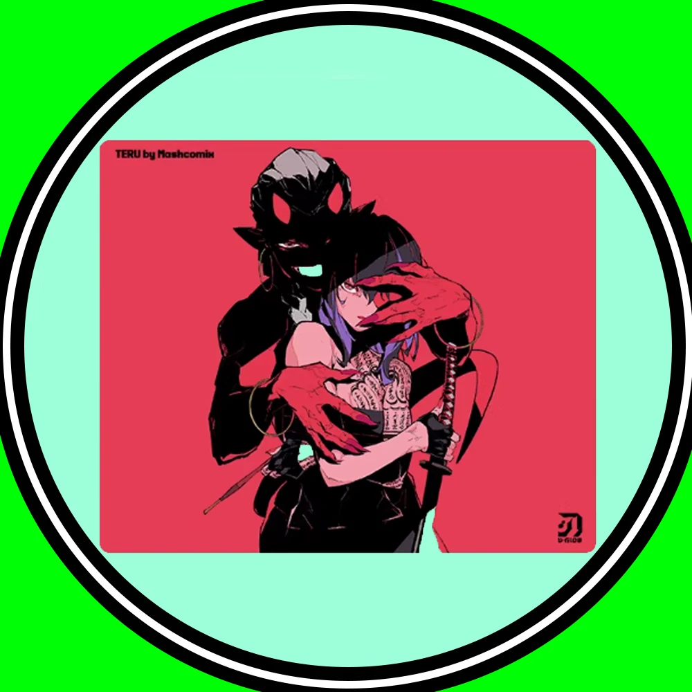 

Коврик для мыши D-GLOW Blade TERU, коврик для мыши для FPS, обеспечивающий плавность и контроль, изящная ткань, устойчивая к поту, для APEX Valorant, аксессуары для ПК