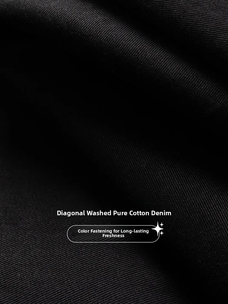 القطن الخالص مستقيم الساق الرجال الجينز الرجعية Waed عارضة السراويل الشباب Vitali Sle اللون الكلاسيكي Faion العلامة التجارية