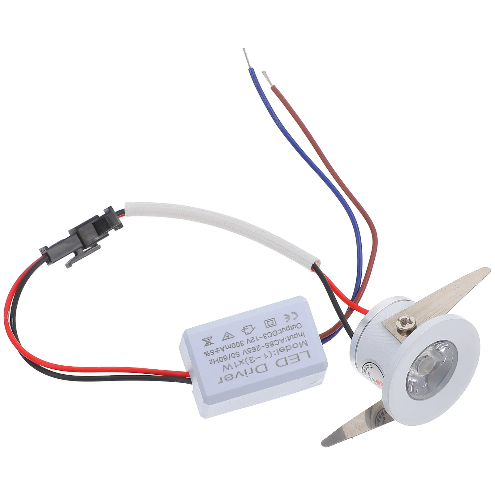 

Mini LED Small Embedded Spotlight Warm 3000k Recessed Well Light Display Cabinet Ceiling Lamp Showcase Lighting