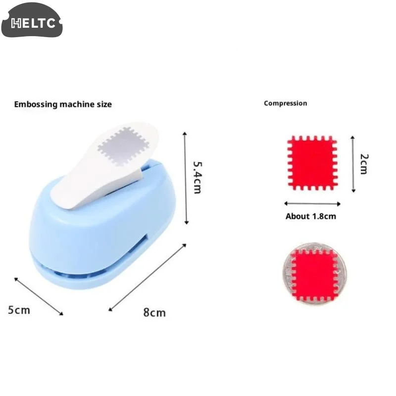 Plastic Stamp Border Labor-saving Edge Press DIY Punch Stamp Shape Craft Punch Handmade Photo Frame Embossing Machine MakingTool