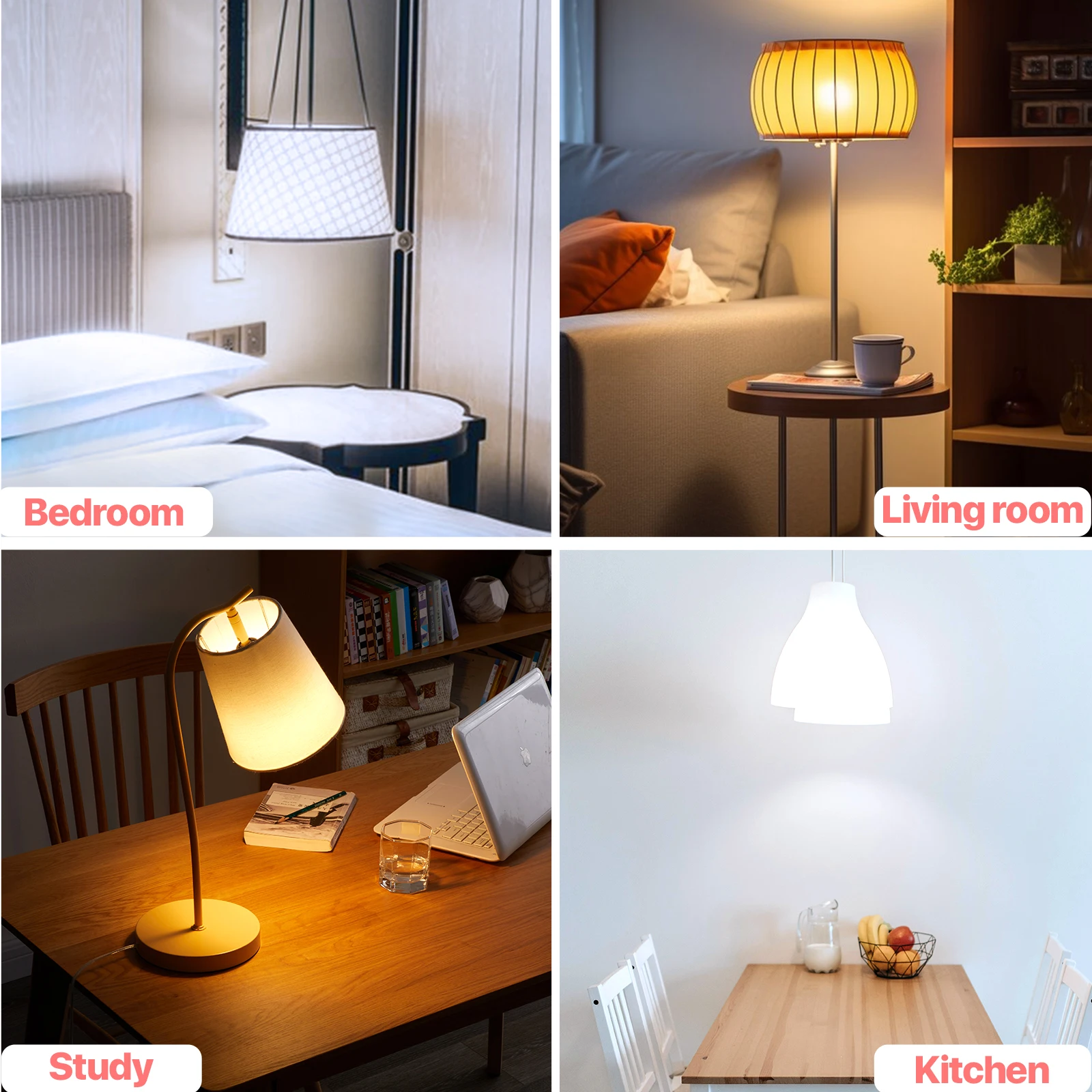 12 stks E26 Lamp LED Lampen AC120V 9 W Warm Wit 3000 K Koel Wit 6500 K Super Heldere Spaarlampen voor Thuis en Kantoor