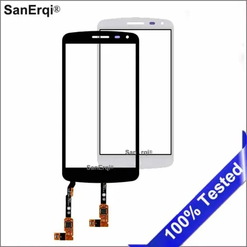 Tela Sensível ao Toque (Digitador) e Lente de Vidro Frontal para LG K5 X220 X220DS - Peça de Reposição para Celular K5