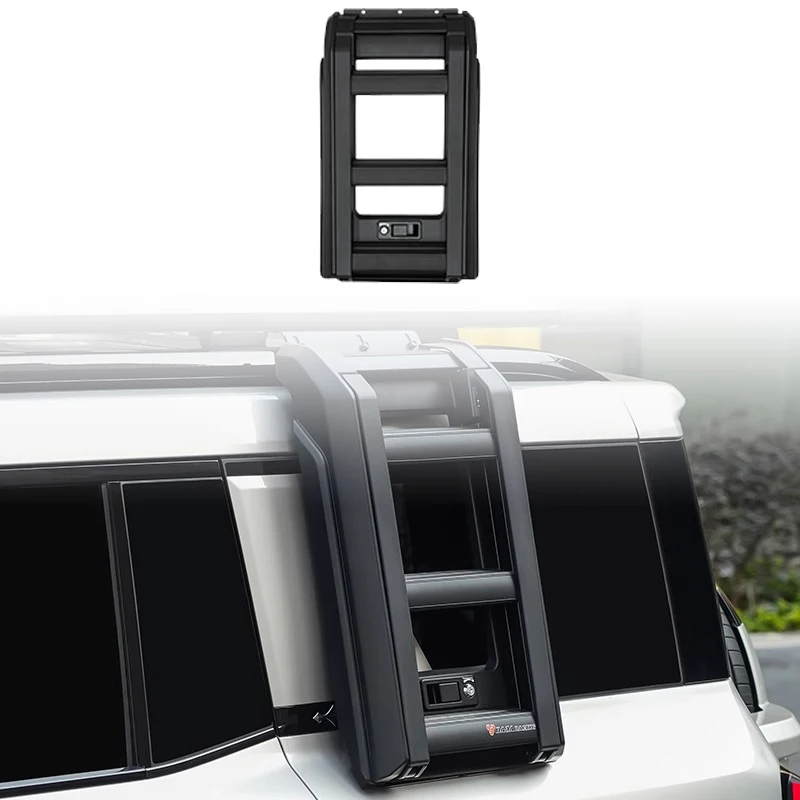 

2025 Upgrade Accessories Aluminum Climbing Ladder Off-Road Foldable Side Ladder for Byd Leopard 8 Accessories