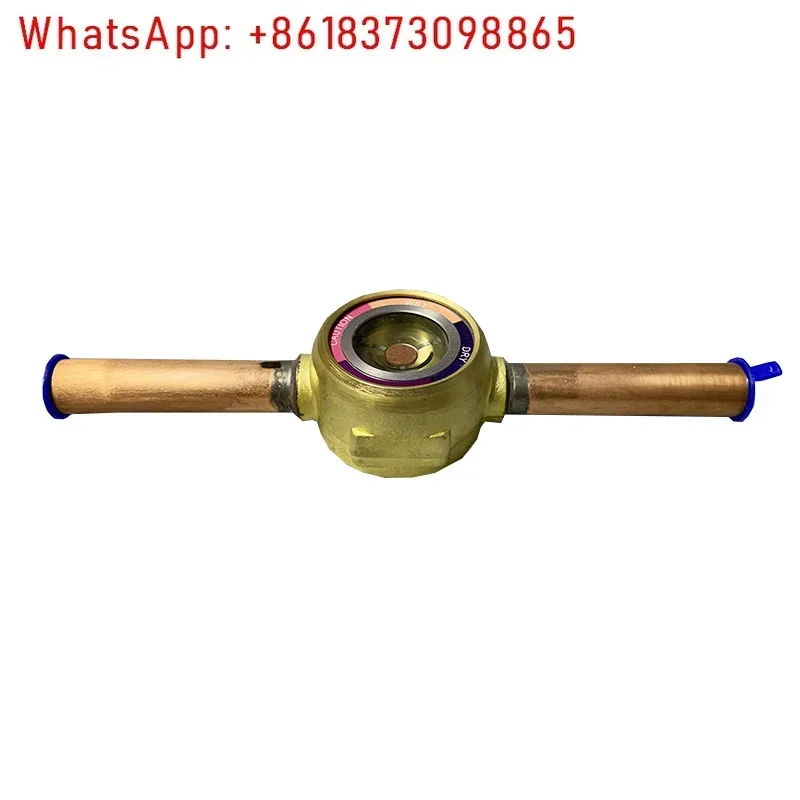 Air conditioner refrigerant sight mirror, cold storage accessories, refrigerant sight mirror 16mm