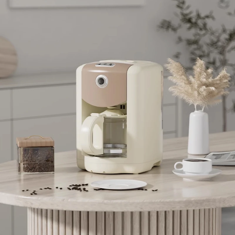 Máquina automática de café italiano portátil para moagem e extração de grãos cápsula americana máquina de café por gotejamento