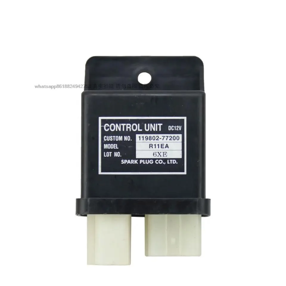 For YANMAR sunward 119802-77200 12V excavator start safety relay preheat start the motor relay excavator accessories