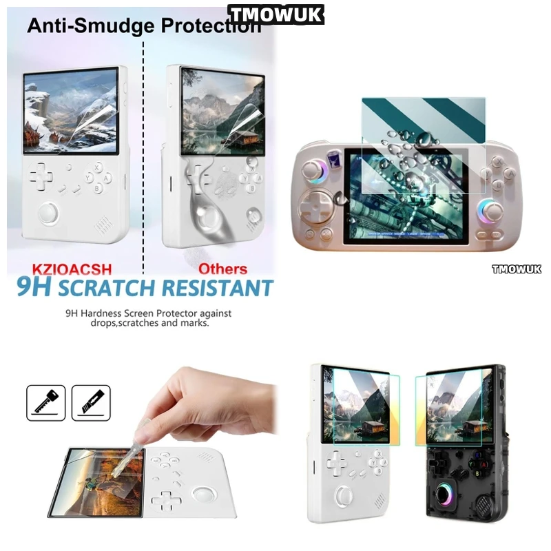 

For ANBERNIC RG40 XXV RG40 XXH RG406V Tempered Glass Screen Protector Film 9H Hard