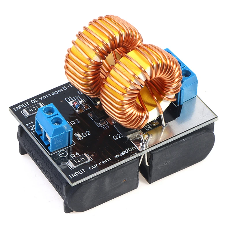 NEW SALE DC 5V~12V 120W Mini ZVS Induction Heating Board Flyback Driver Heater DIY Cooker+ Ignition Coil