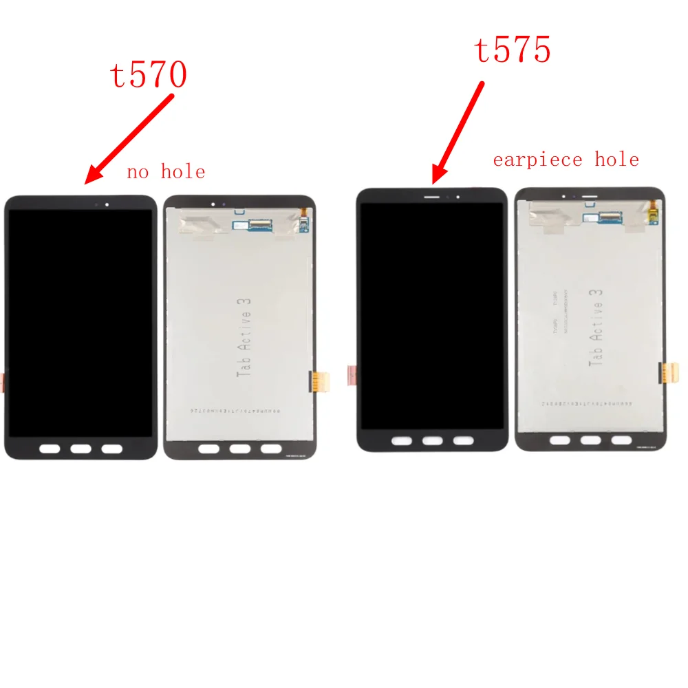 For Samsung Galaxy Tab Active 3 3rd Gen T570 T575 SM-T570 SM-T575 lcd screen touch glass digitizer full set