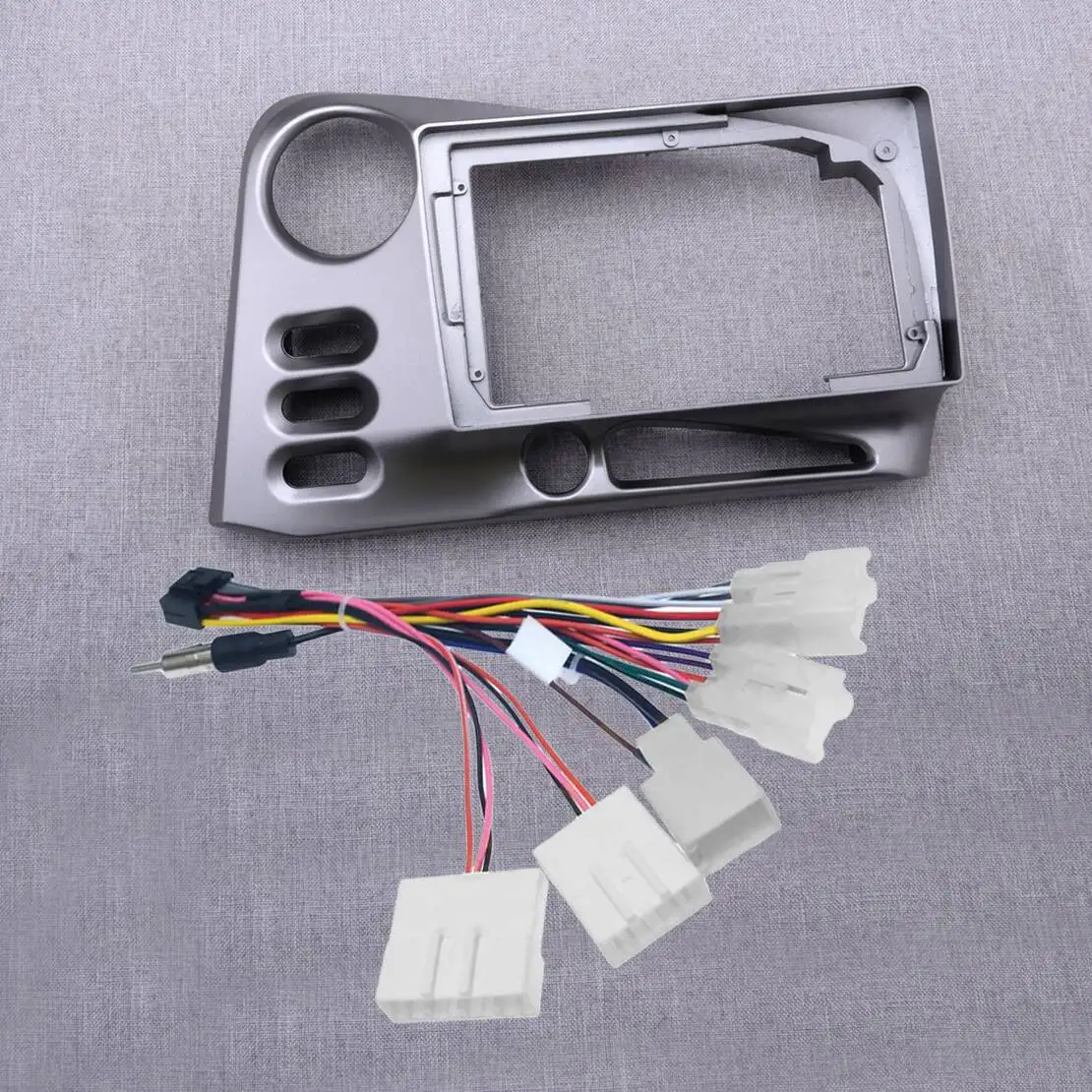 

9-дюймовая рамка-панель для автомагнитолы с проводкой, подходит для Toyota Corolla Matrix 2003-2008, леворульный вариант