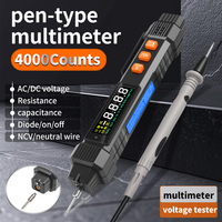 SK-217A Digital Multimeter Pen Type 4000 Counts Professional Meter Non-Contact Auto AC/DC Voltage Ohm Diode Tester For Tools