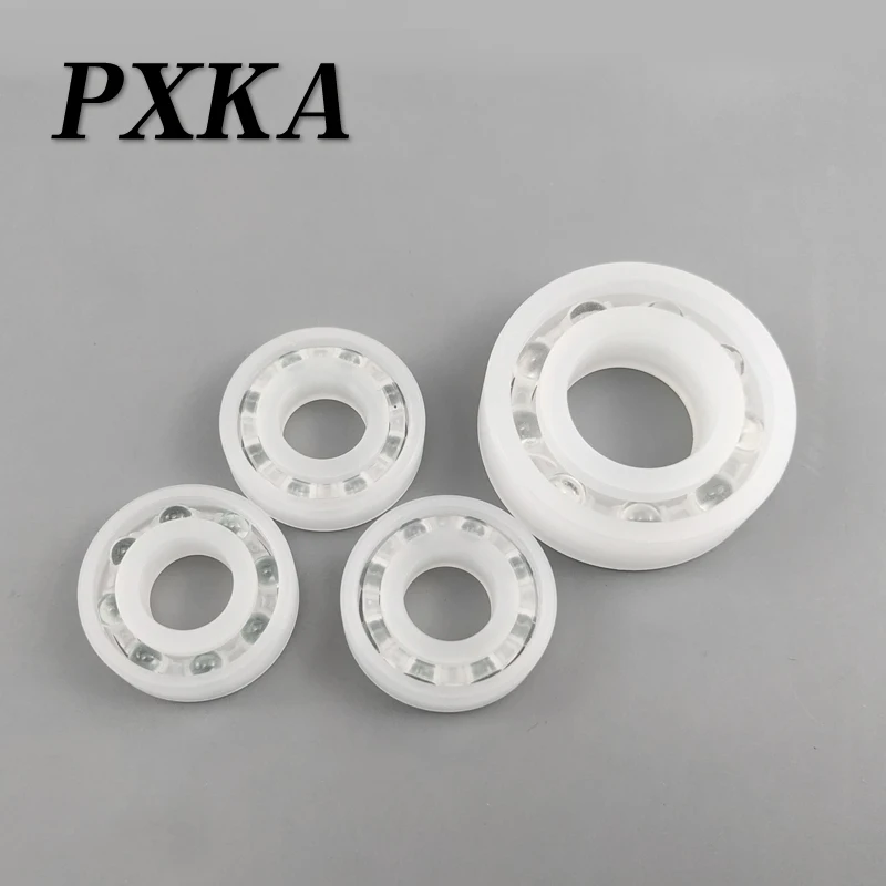 2PCS PP plastic bearing 61800 61801 61802 61803 61804 61805 61806 61807 Thin bearing insulation acid and alkali resistance