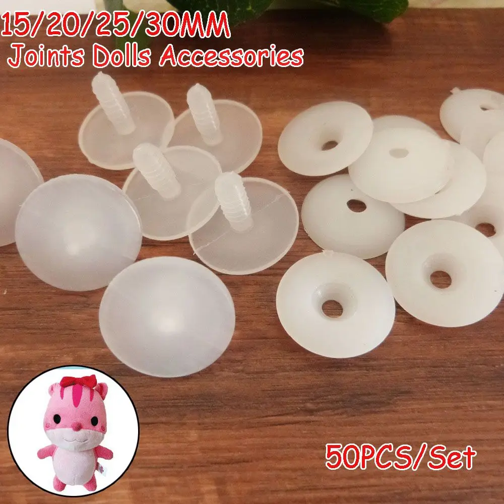 15/20/25/30/35/45mm Gifts Accessories Stuffed Toys DIY Crafts Teddy Bear Making Plastic Doll Joints  Blythe