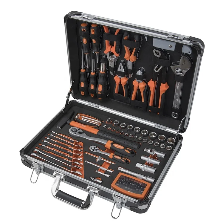

Hign quality 94pcs combo tools include screwdriver bit set pliers set wrench spanner